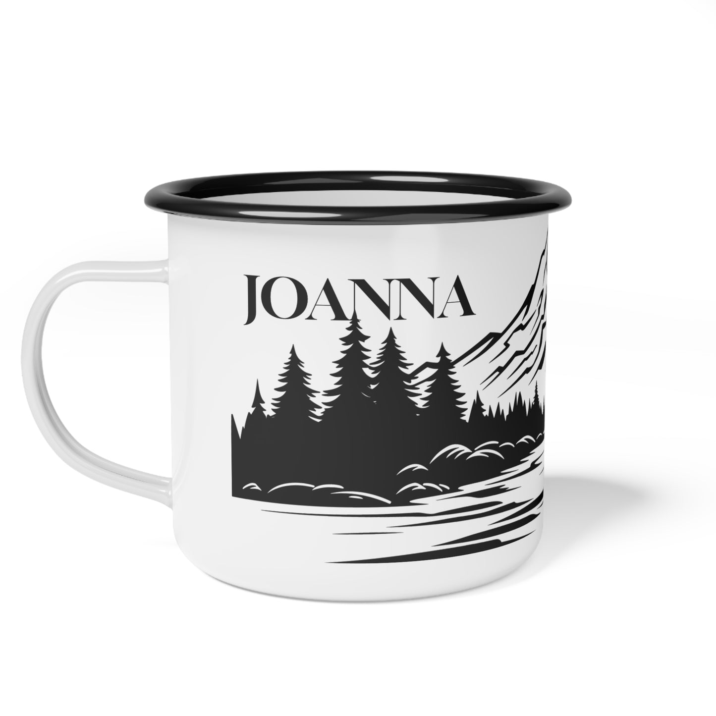 Personalized Enamel Campfire Cup 12oz