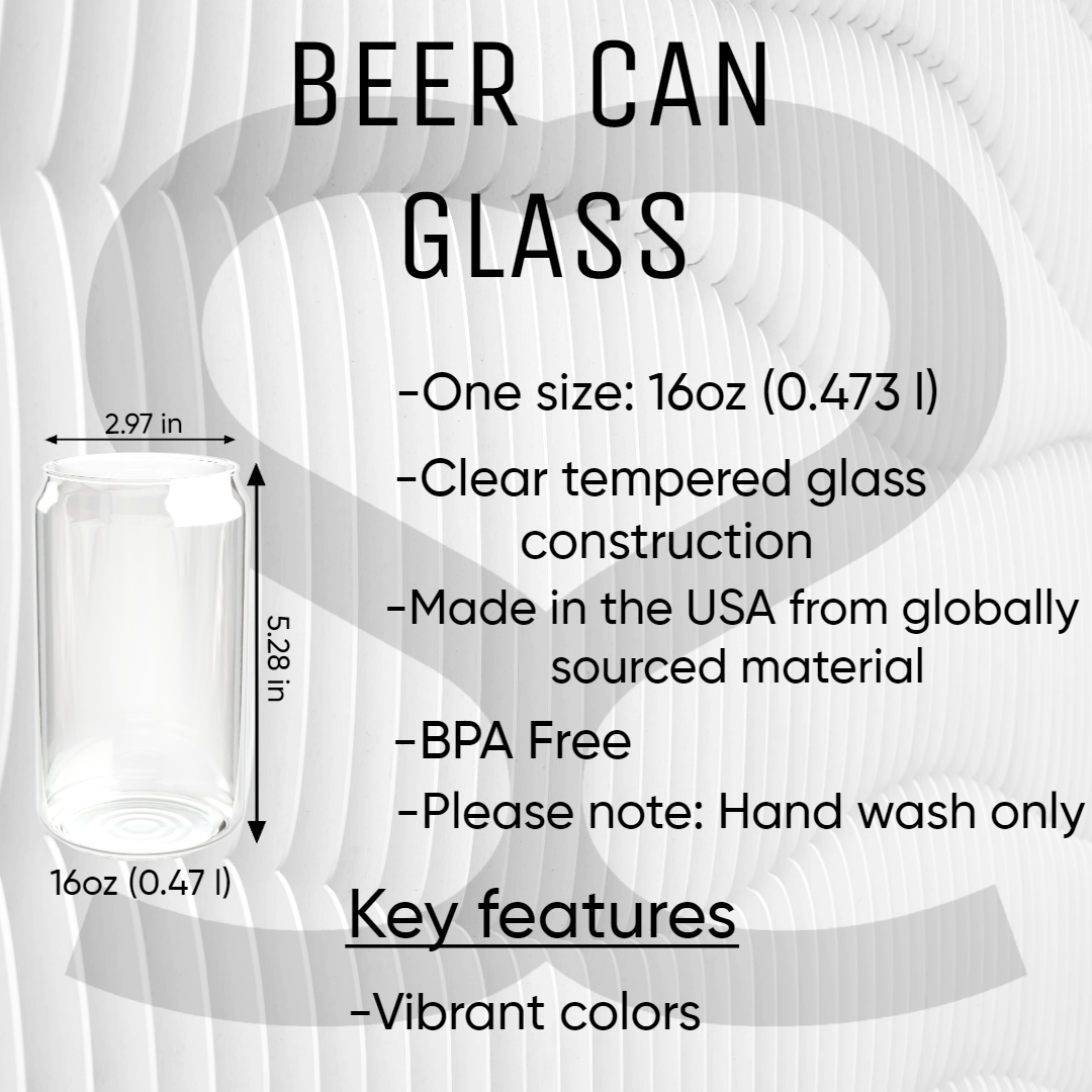 Sleek Sipper Glass 16oz