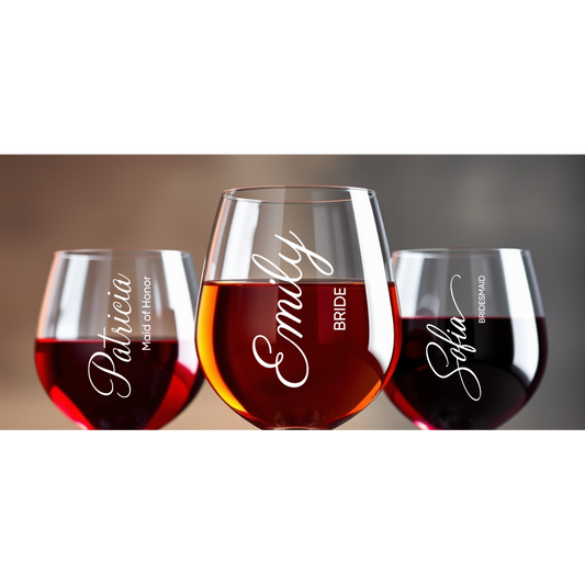 Stemless Wine Glass 11.75oz - Wedding Gifts